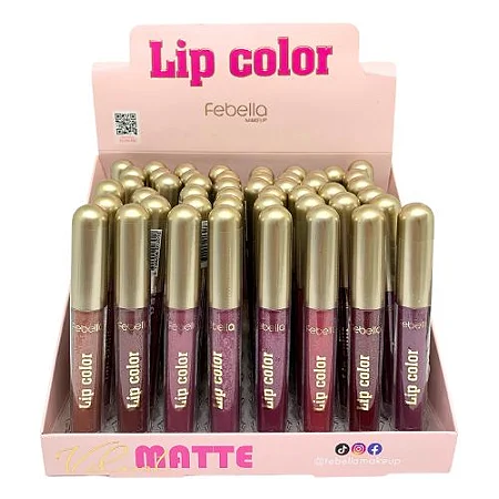 Batom Lip Color Febella cor 06 - Imagem 2