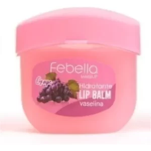 Lip Balm vaselina 100% hidratante - Febella Grape