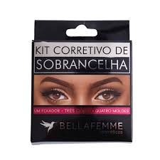 Kit Corretivo para Sobrancelhas – Definição Natural e Longa Duração - Bella Femme