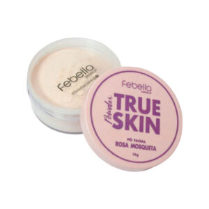 Pó Facial Rosa Mosqueta – True Skin Febella Makeup