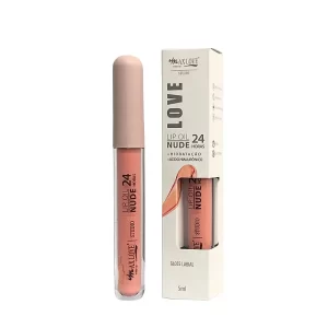 Lip Oil Nude 24 Horas da Max Love Studio  cor 802